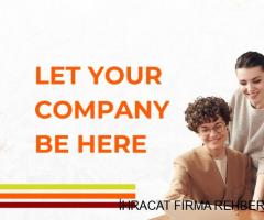 LET YOUR COMPANY BE HERE